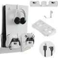 JYS veggfestehenger + putelader 2-i-1 for Sony PlayStation PS 5 / PS5 / PS5181