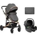 Kikkaboo Transf Amaia 2024 3-i-1 Barnevogn