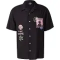 Volcom Fa F Rygalski Woven Kortarmet Skjorte