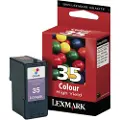 Lexmark Blekkpatron 3 farge No 35 XL High Yield