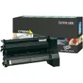 Lexmark Toner gul 10.000 sider, høy kapasitet return