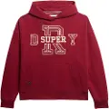 Superdry Ath Ess Appliq Relaxed Hettegenser