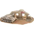 Revell Model Kit Panzer 1:76 - PzKpfw II Ausf.F i skala 1:76, nivå 4, trofast kopi med mange detaljer, 03229