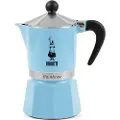 Bialetti Rainbow, 0,13 l, Aluminium, Termoplast, Blå, 170 mm, 7,2 cm