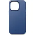 Mujjo Full Odinis dėklas with MagSafe for iPhone 14 Pro - Monaco Mėlyna