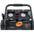 Kyocera Tjep Silent kompressor 4/5-2 - 2 cylinder, 3,8L tank, 49 liter/min v 0 bar, max 9 bar