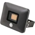 SG ARMATUREN Projektør Flom Mini LED 10W 3000K 1020 lumen, med sensor, grafit