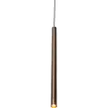 QAZQA Moderne pendellampe i mørk bronse for 1-fase skinnesystem - Iconic Frini