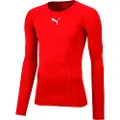 Puma Herre-T-skjorte LIGA Baselayer Tee LS hvit 655920 04 (XL)