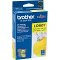 Brother LC980Y - Gul - original - blekkpatron - for Brother DCP-145, 163, 167, 193, 195, 197, 365, 373, 375, 377, MFC-250, 255, 290, 295, 297
