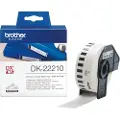 Brother DK-22210 - Svart på hvitt - Rull (2,9 cm x 30,5 m) merkelapper - for Brother QL-1050, 1060, 1110, 500, 550, 560, 570, 580, 600, 650, 700, 710, 720, 820
