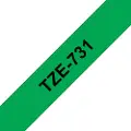 Brother Tape brother 12 mm black/green