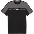 Puma Around The Block Tee Men, Clothing, Cool Dark Gray, M