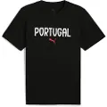 Puma Portugal ftblNRGY Tee Men, Clothing, Black, S