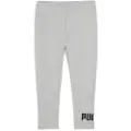 Puma ESS No. 1 Logo 3/4 Leggings Women, Clothing, Light Gray Heather, M