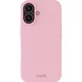 Holdit Silicone, Etui, Apple, iPhone 16, 15,5 cm (6.1), Rosa