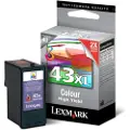 Lexmark 43XL Blekkpatron 3-farge