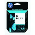 HP Skrivehode sort Nr 12