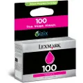 Lexmark 100 Blekkpatron magenta, 200 sider