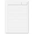 Other Konferanseblokk, 20 stk, A4 70g 10 blad linjert