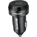 Champion USB Oplader 12/24V 2.4A Sort