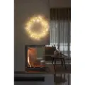 Konstsmide Krans messing, 40 LED 45cm