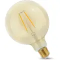 Spectrum E27 Globelampe LED Ravfarget 2W 2400K