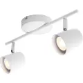 Airam Scandic Spot Taklampe 2xGU10 Hvit