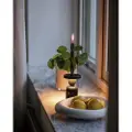 Konstsmide Nantes Bordlampe/lysestake LED USB Svart 2200K/2700K dimbar