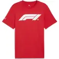 Puma F1 Essentials Logo Tee Men, Clothing, Pop Red, XL