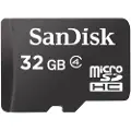 SanDisk - Flashminnekort - 32 GB - Class 4 - microSDHC - svart