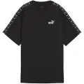 Puma ESS TAPE Relaxed Tee Women, Clothing, Black, XL