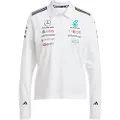 Adidas Mercedes Tm Amg Petronas F1 Team Langermet Poloskjorte