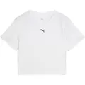 Puma TAD ESSENTIALS Baby Tee Women, Clothing, White, XXL