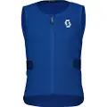 SCOTT Airflow Vest, Ryggplate, Junior, Solid Blue/White
