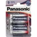 Panasonic LR20 EVERYDAY POWER 15V D ALKALINE BATTERI (2 STK. I BLISTER)