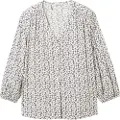 Tom Tailor 1037898 Printed V-neck Bluse