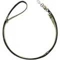 Hunter Neopren hundebånd, oliven/svart - 200 cm lang, 10 mm bred