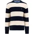Fynch&Hatton 1412225 Striped Genser
