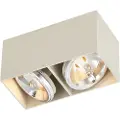 QAZQA Moderne veggspot beige G9 justerbar 2-lys - Box