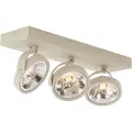 QAZQA Moderne takspot beige G9 rund justerbar 3-lys - Go