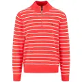Fynch&Hatton Striped Genser Med Halv Glidelås