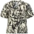 Object Karina Kort Ermet Bluse