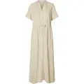 Selected Viva-damina Sun Dress Kortermet Lang Kjole