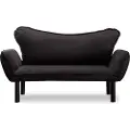 Atelier Del Sofa Hanah HomeSovesofa 2-seter - ChattoSvartSovesofaerFra Homeroom