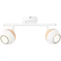 Brilliant Scan G59413/75 Loft-spotlights LED (RGB) GU10 6 W Hvid, Træ (lys)