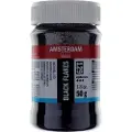 Amsterdam Artequipment Amsterdam Black Flakes 50 G 129 Jar 75 ml