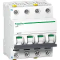 Schneider Electric Acti9 ic60n miniature circuit breaker 3p + n 13 a c curve 10 ka