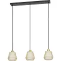Eglo CIUDADELA LANGBORD 3L E27 SORT/BM