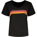 Rip Curl Surfarama Kort Ermet V-hals T-skjorte